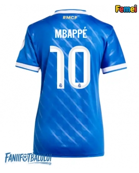 Real Madrid Kylian Mbappe #10 Tricou Fotbal Replică 2025-26 Femei Treilea